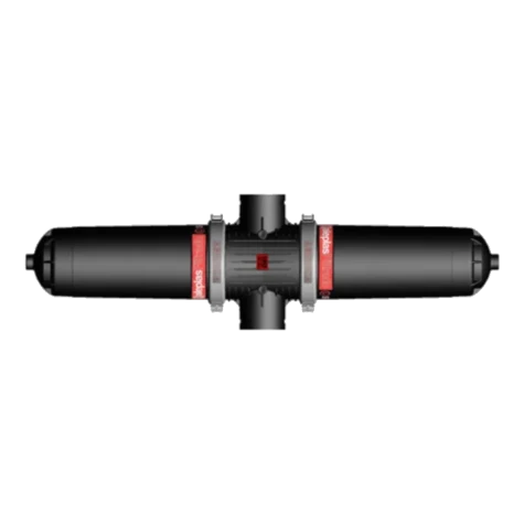 Дисковый модульный фильтр FPH 4” LONG, 100 микрон, с эффектом циклона, муфтовое соединение фотография