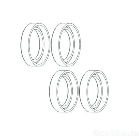 Ущільнення плунжера SEKO SPRING PS2TP089XFPM D82, FPM фотография