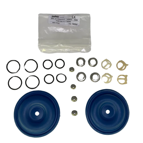 Ремкомплект SEKO DUOTEK KF0065ANXSAN, мембрана NBR, кульки SS316, гнізда ALU, ущільнення NBR фотография