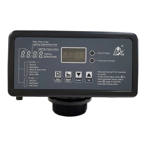 Керуючий клапан runxin f117q3 фотография