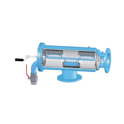Сітчастий напівавтоматичний фільтр із щіточним типом промивки SA508B фотография