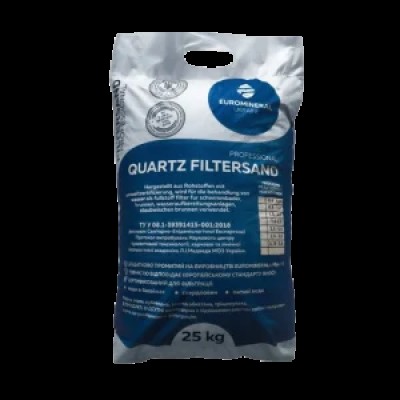 Кварцовий пісок QUARTZ FILTERSAND фракційний 4-8 мм (25 кг мішок) фотография