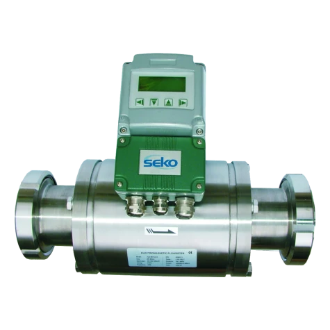 Електромагнітний витратомір SEKO S103S, DN100, PN25, PTFE, вбудований контролер,   S3SY0100E2D3A0E200 фотография