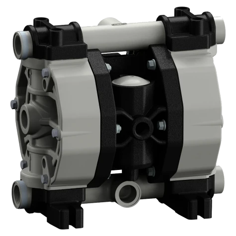 Пневматичний мембранний насос SEKO DUOTEK AF000060PHTTPT1, PP, HYTREL, PTFE, PTFE, 65 л/хв AF000060PHTTPT1 фотография
