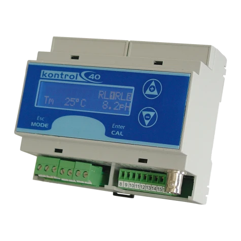 Контролер SEKO K40 для вимірювання pH/Redox, 0÷14 pH, ±1500 mV, 100-240 В, Din Rail SPR040DM0000 фотография