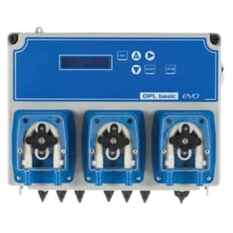 Дозуюча станція SEKO OPL BASIC EVO, 3 перистальтичних насосів, SANTOPRENE фотография