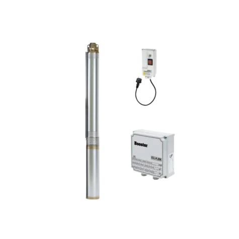 Насос для скважини MICRA 50 M + 15 метрів кабелю + блок керування фотография