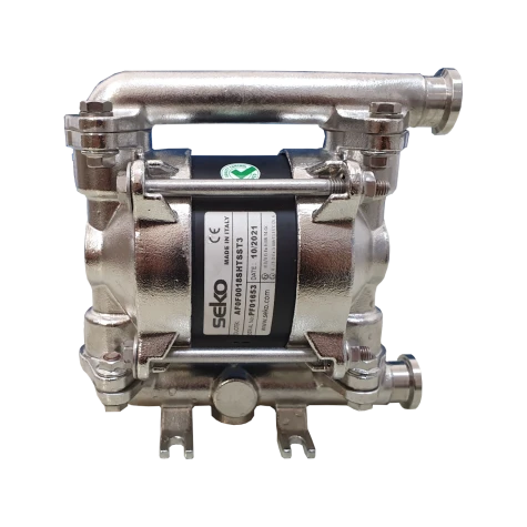 Пневматичний мембранний насос PF0018SHTSST3AB, SS316, HYTREL, PTFE, 20 л/хв, FDA фотография