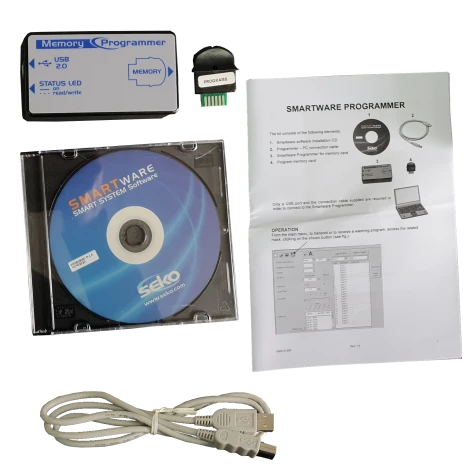 Программа SEKO SMARTWARE с кабелем и USB адаптером, 9900106995 фотография