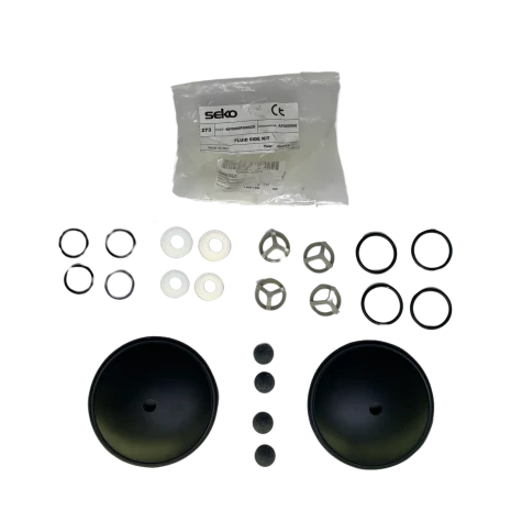Ремкомплект SEKO DUOTEK KF0400PDXDZD, мембрана EPDM, шарики EPDM, гнезда PE-UHMW, уплотнение EPDM фотография