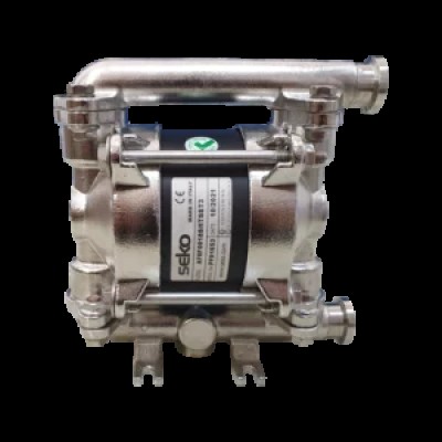 Пневматичний мембранний насос AF0F0018SHTSST3, SS316, HYTREL, PTFE, 20 л/хв, FDA фотография