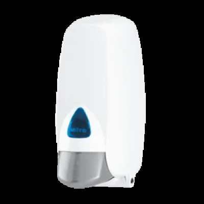 Диспенсер рідкого мила, 1000 мл, гибкий картридж, лінійка Intro Line, IN-SO1/WT фотография Диспенсер рідкого мила, 1000 мл, гибкий картридж, лінійка Intro Line, IN-SO1/WT фотография