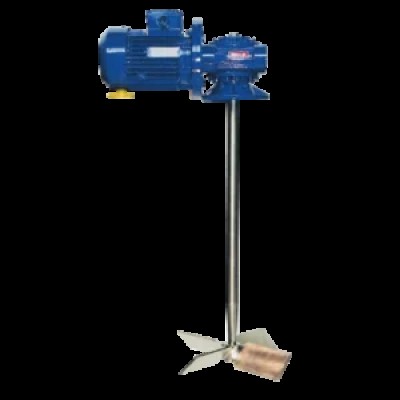 Міксер SEKO MS112M4A09E2200, вал SS316, 900 мм, пропелер 220 мм, 220 В, 0,12 кВт, 200 об/хв фотография