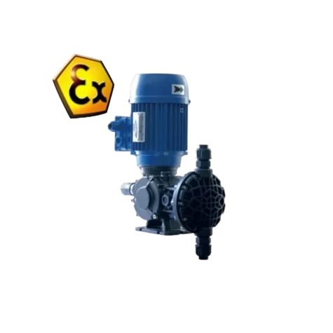 Вибухозахищений дозуючий  насос SEKO MS1C138A51C4000, 155 л/год, 7 бар, РP, FPM фотография