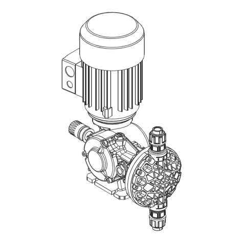  Насос дозуючий SEKO MS1B108C24A4000, 120 л/год, 10 бар, SS316, EPDM фотография №1
