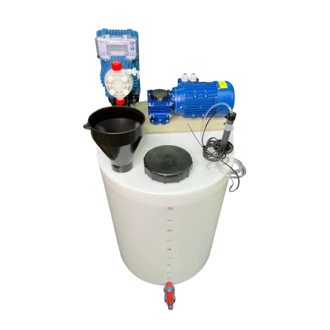 Станція пропорційного дозування реагентів із мішалкою, 100 л фотография