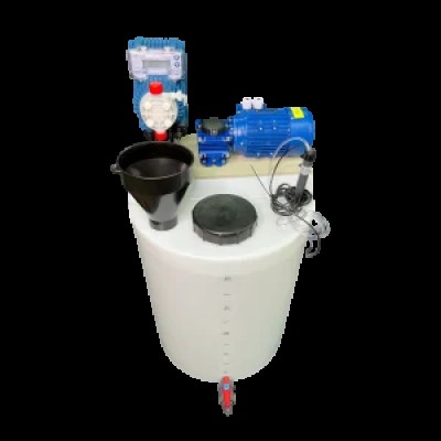 Станція пропорційного дозування реагентів із мішалкою, 100 л фотография