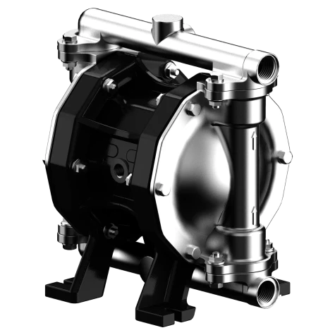 Пневматичний мембранний насос P0060AHTTAT1AB, ALU, HYTREL, PTFE, 65 л/хв фотография
