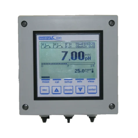 Контроллер SEKO K100PR pH/Redox, 0,00 ÷14 pH; ±2000 mV, питание 220В, настенный монтаж, IP65 K100PRWM0000 фотография