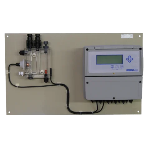 Контрольно-вимірювальна станція SEKO Kontrol 800 pH/Rx/Cl(amp), 0÷14pH/±1500mV/0÷5ppm Cloro KPS03PM00000 фотографія