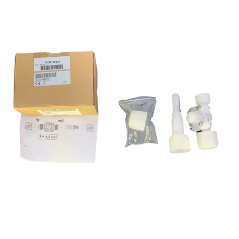 Клапан протитиску SEKO з фіксованим тиском 1,5 бар, PVDF, FPM, 4x6 EM99106628 фотографія