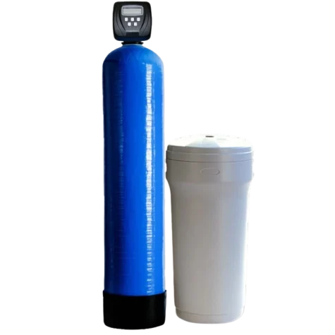 фотография Система фильтрации с каталитическим углем ( удаление сероводорода ) 12х52 , клапан Clack TC, солевой бак., фильтрующий материал – 30 л.