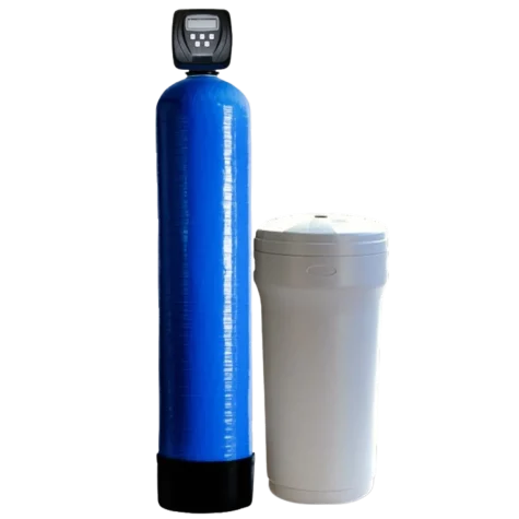 фотографія Система фільтрації води 13×54, клапан Clack, сольовий бак, фільтрувальний матеріал Turbidex - 55,6 л.