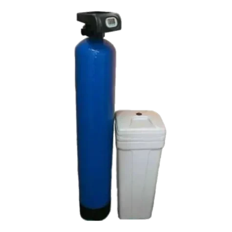 фотографія Система фільтрації води (видалення заліза) 16х65, клапан Runxin, сольовий бак, фільтрувальний матеріал Birm - 113,2 л.