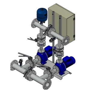 Установка пожежогасіння Lowara GEN 20/NSCE 65-160/150 фотографія