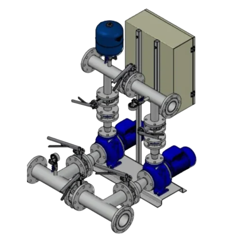 Установка пожаротушения Lowara GEN 20/NSCE 65-160/150 фотография